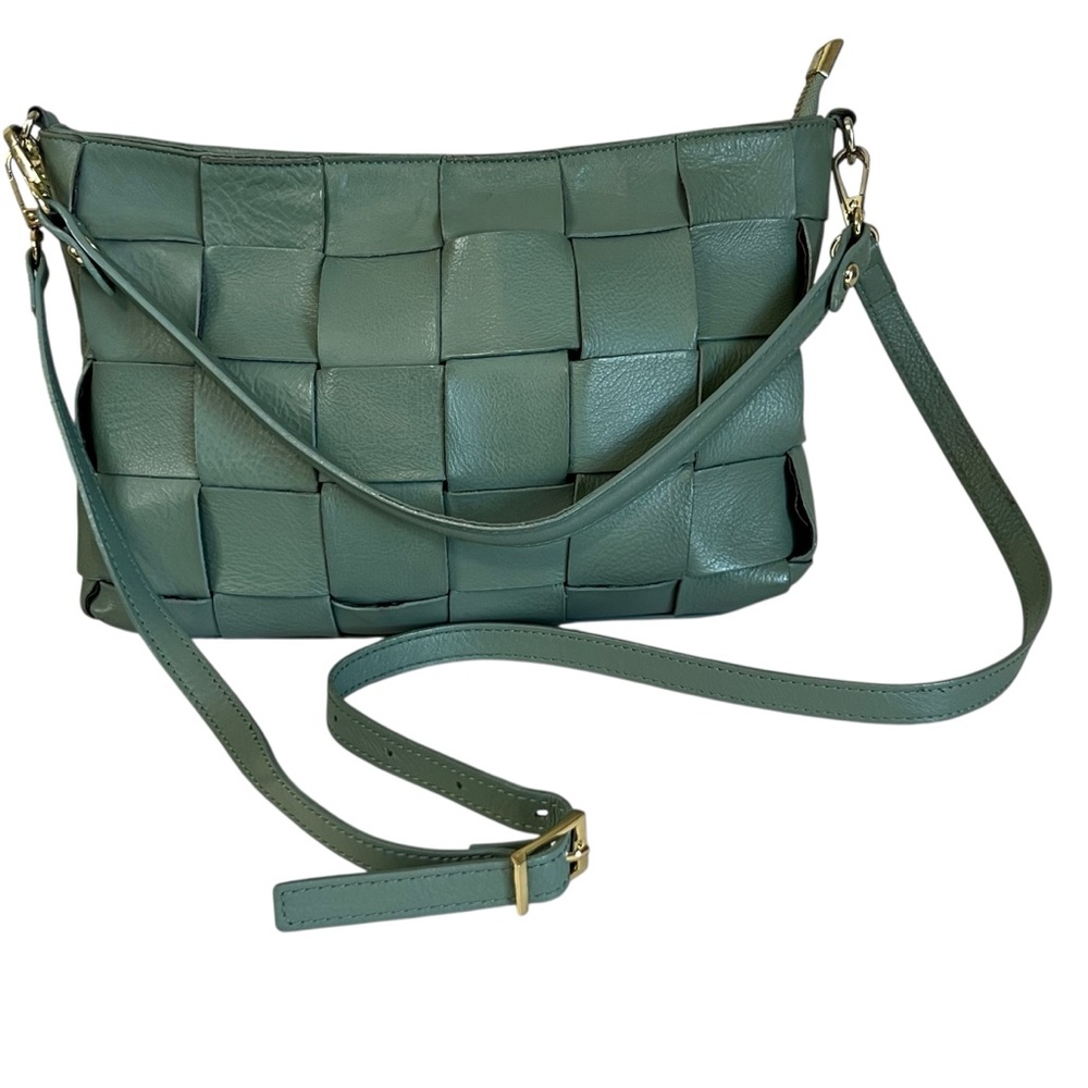 Anna Paola Italy Leather Crossbody Bag